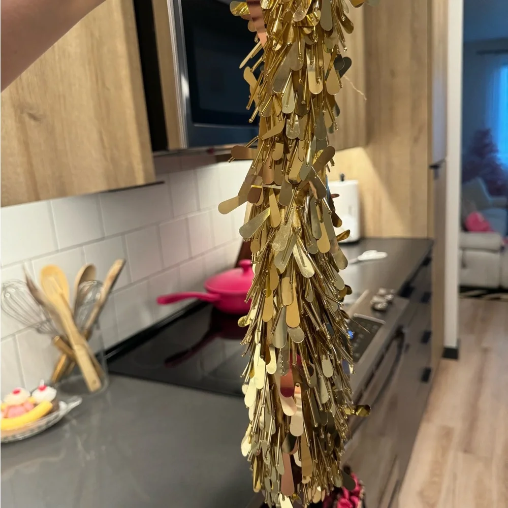 Gold Holiday Garland Decoration